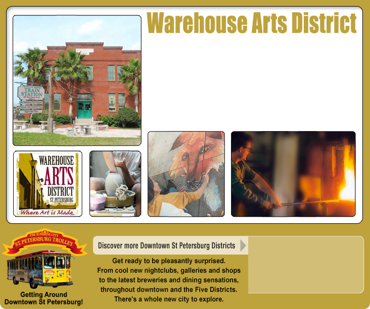 Grand Central District on Central Avenue St Petersburg Fl